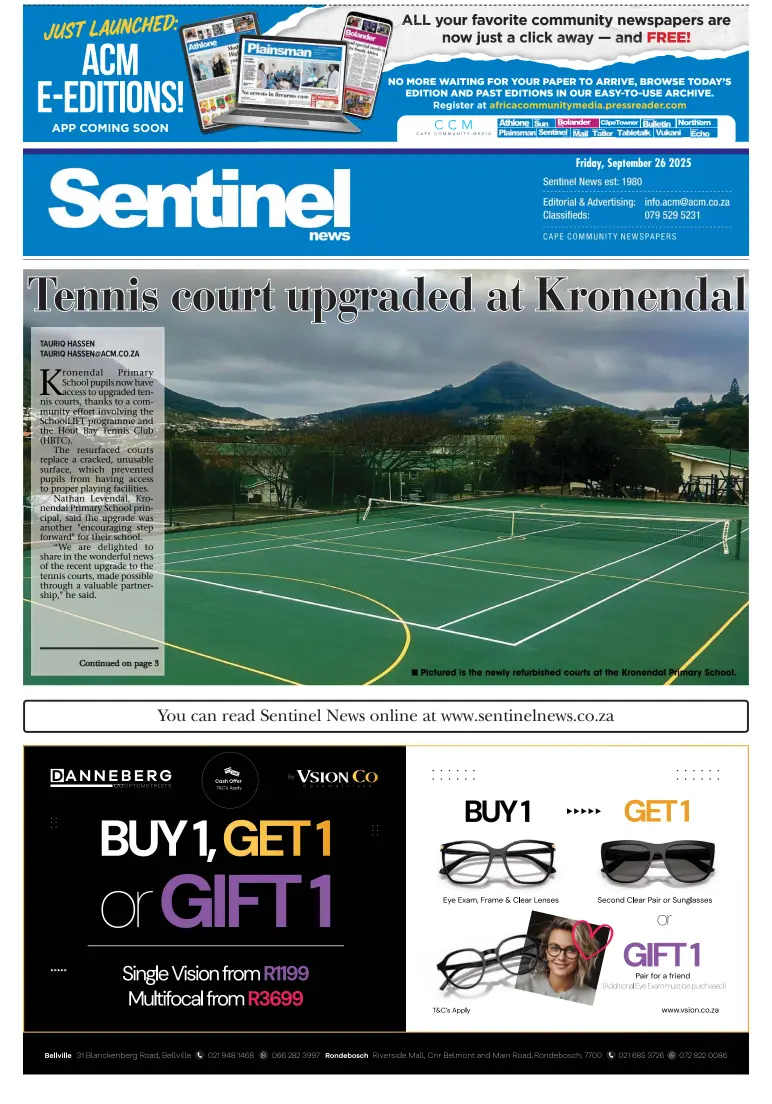 Sentinel News magazine