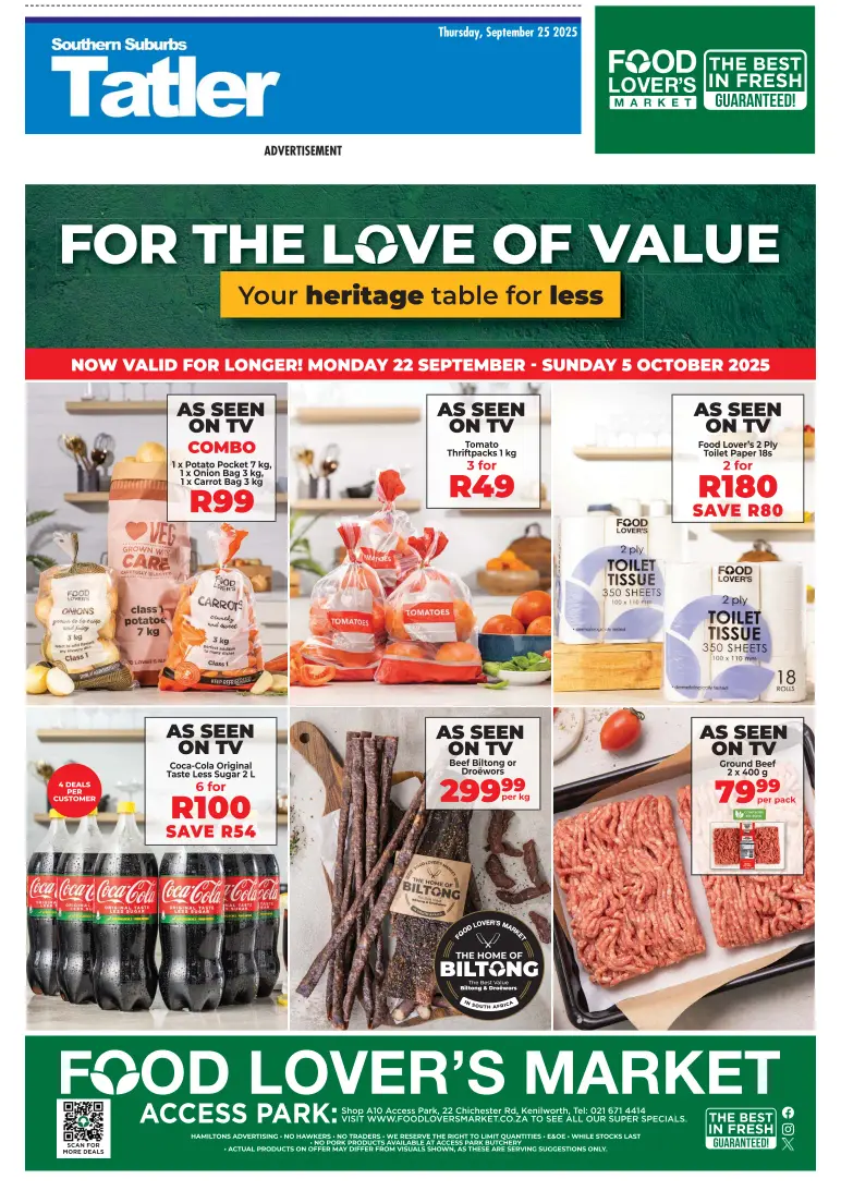 Southern Suburbs Tatler magazine