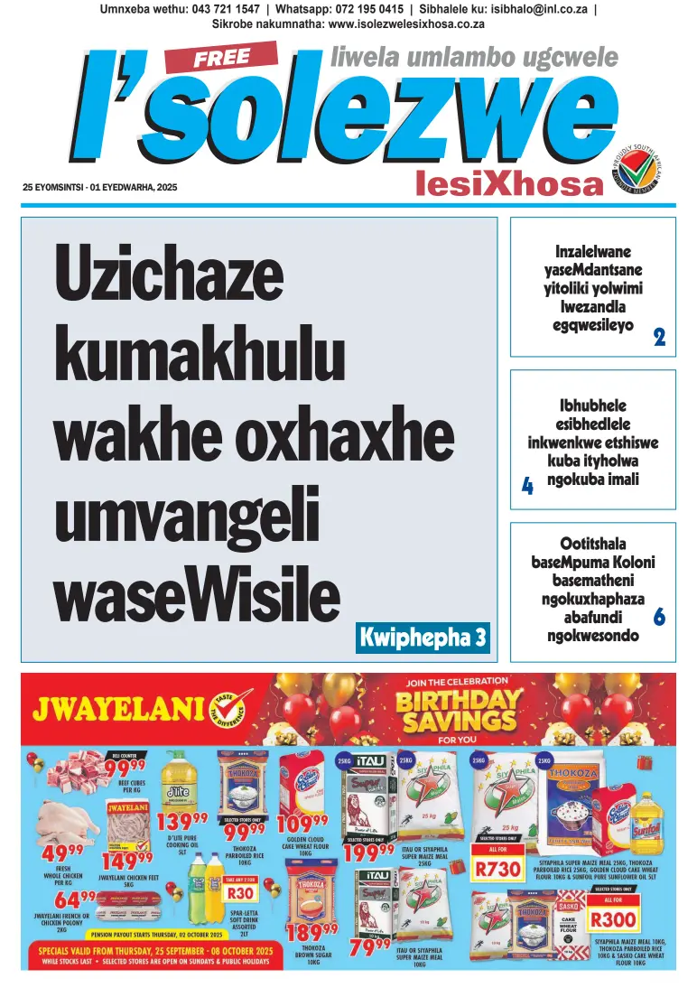 Isolezwe lesiXhosa magazine