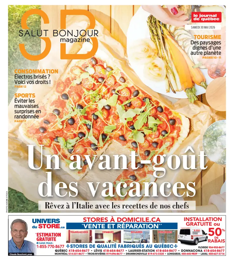 Le Journal de Québec – Salut Bonjour Magazine
