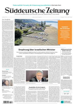 copertina del libro Suddeutsche Zeitung Deutschland-Ausgabe