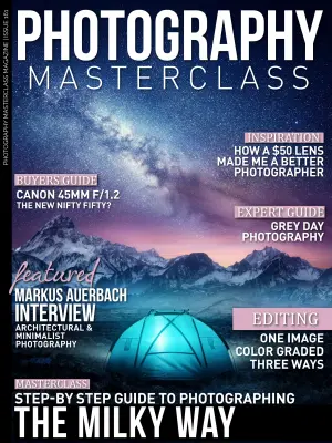copertina del libro Photography Masterclass Magazine