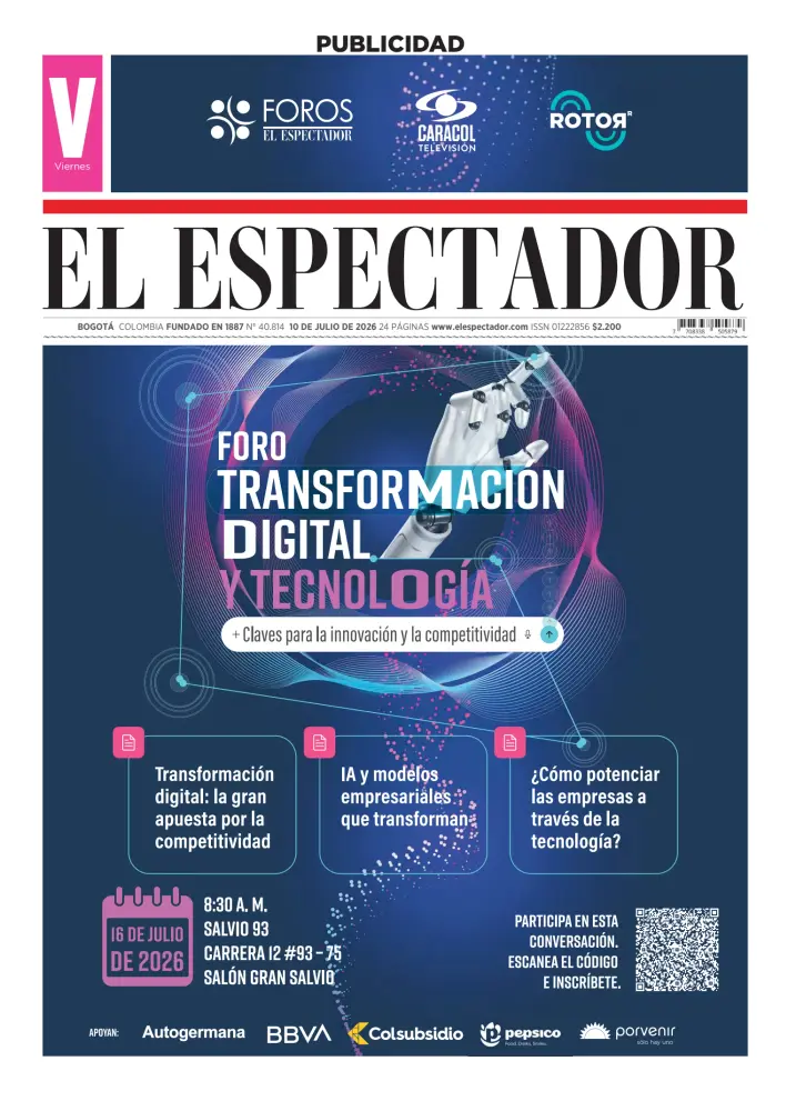 Click aquí para comenzar a leer El Espectador Edición Digital