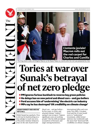 The Independent - 21 Sep 2023