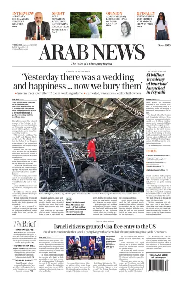 Arab News - 28 Sep 2023
