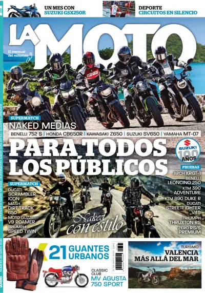 Front cover of La Moto magazine