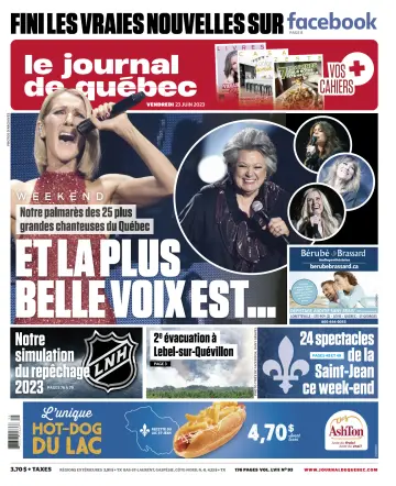 Le Journal de Quebec - 23 Jun 2023