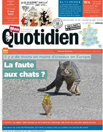 Mon Quotidien - 31 May 2023