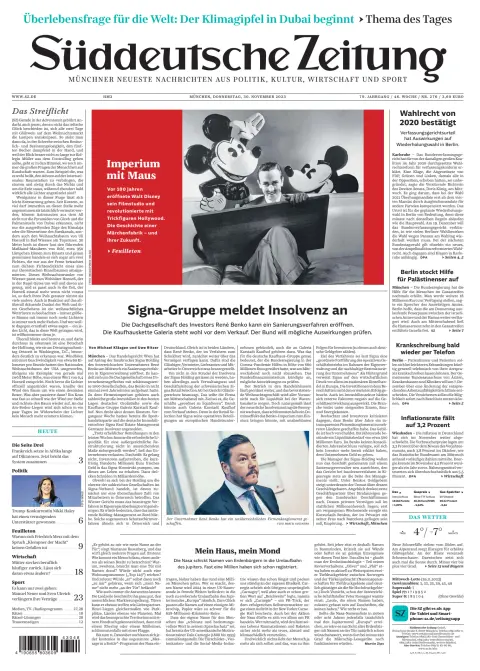 Sueddeutsche Zeitung München-Ausgabe