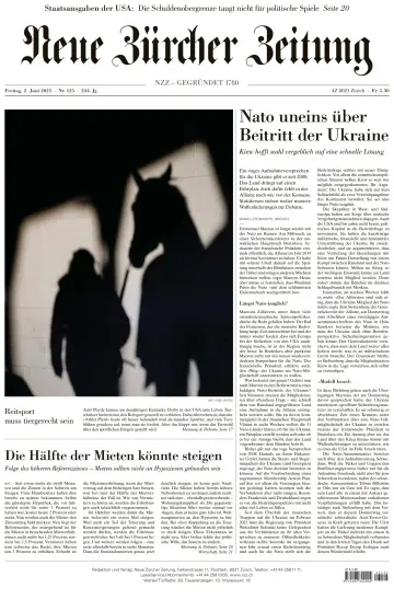 Neue Zürcher Zeitung - 2 Jun 2023