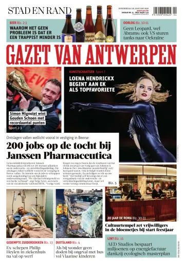 Gazet van Antwerpen (Stadskrant) - 26 Jan 2023