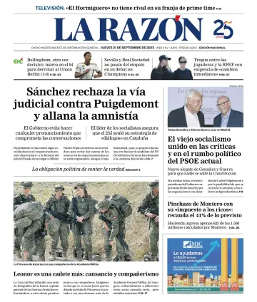 La Razón (1ª Edición) - 21 Sep 2023