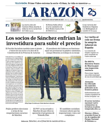 La Razón (1ª Edición) - 4 oct. 2023