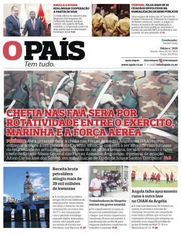 OPais (Angola) - 25 Jan 2023