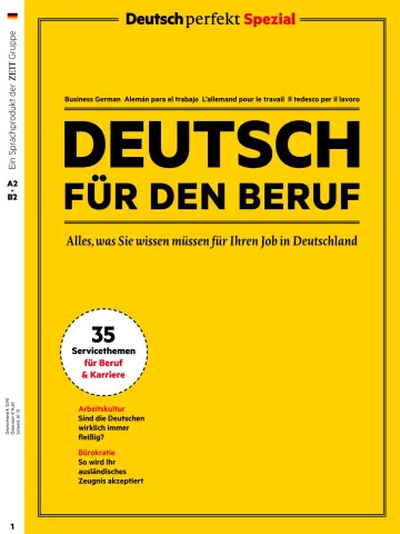 Deutsch für den Beruf - 19 déc. 2019