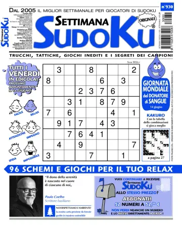 Settimana Sudoku - 7 Jun 2023