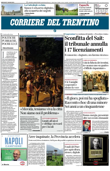 Corriere del Trentino - 7 Jun 2023