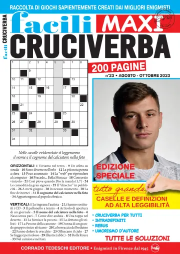 Facili Cruciverba Maxi - 10 Aug 2023