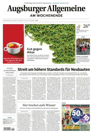 Augsburger Allgemeine (Ausgabe Stadt) - 24 Jun 2023