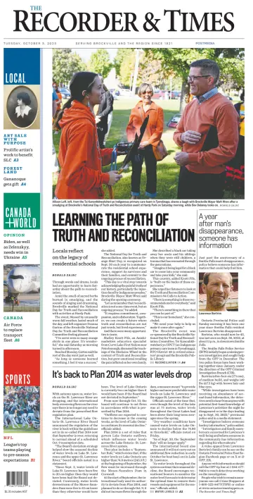 The Recorder & Times (Brockville) - 3 oct. 2023