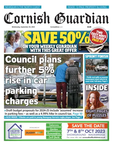 Cornish Guardian (Newquay & the North Coast) - 20 Sep 2023