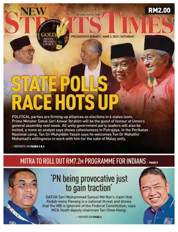 New Straits Times - 3 Jun 2023