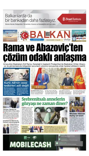Balkan Günlüğü - 2 oct. 2023