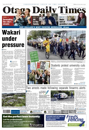 Otago Daily Times - 1 Jun 2023