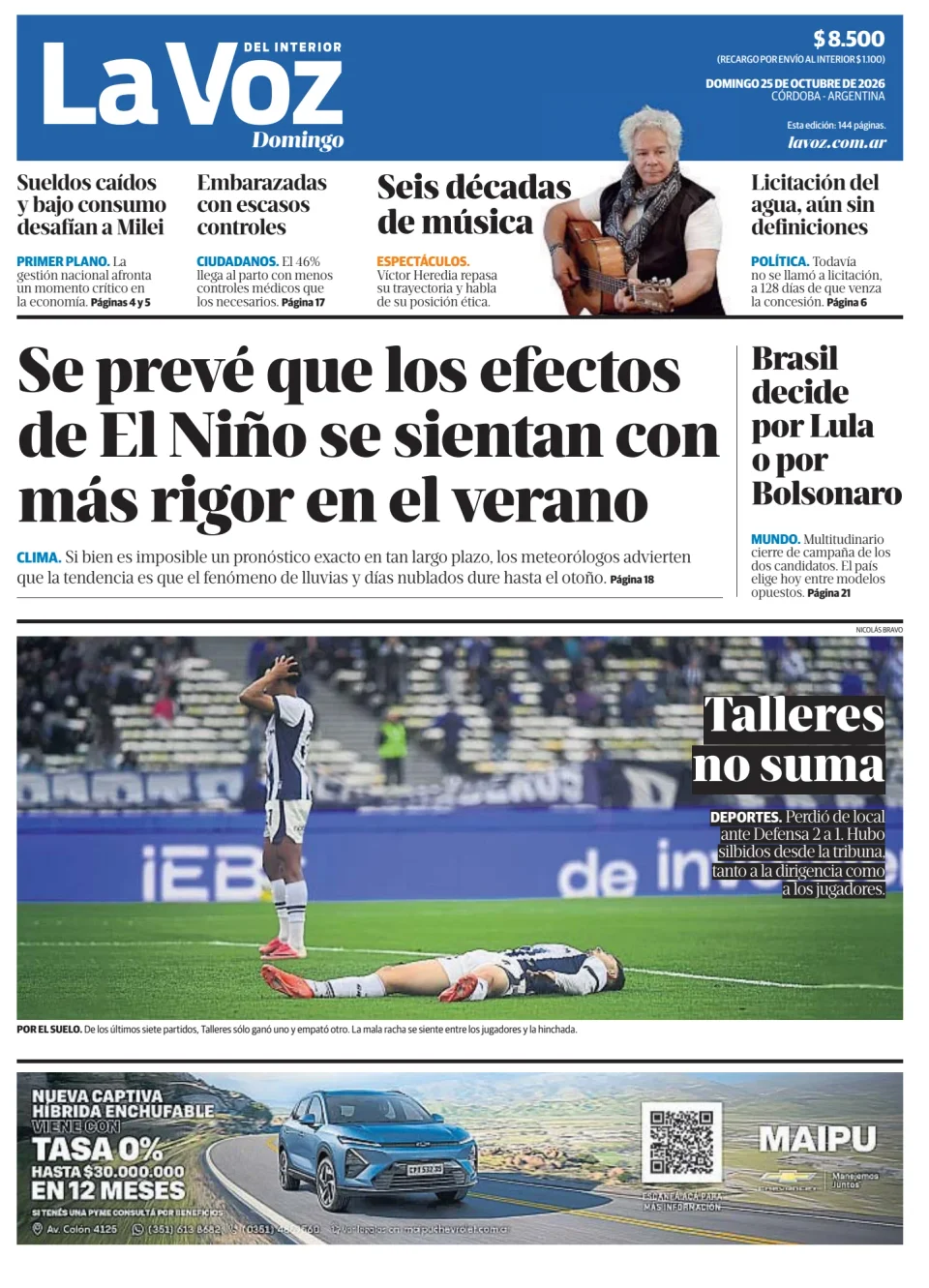 La Voz del 25/10/20262
