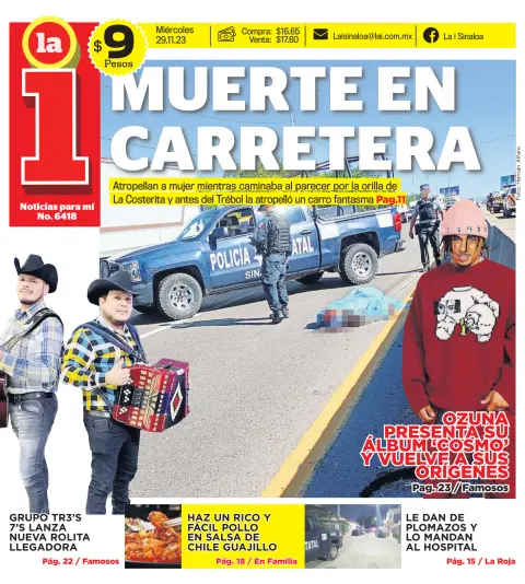 La I de Sinaloa