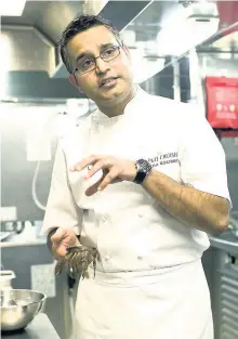  ??  ?? > Michelin-starred chef Atul Kochhar is to open in the city