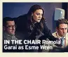  ?? ?? IN THE CHAIR Romola Garai as Esme Wren