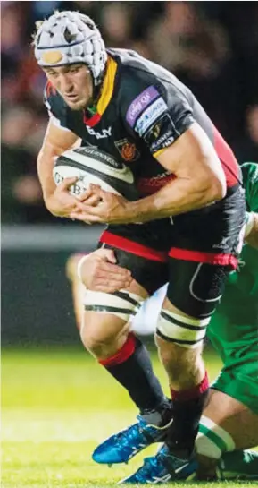  ??  ?? Opportunit­y: Ollie Griffiths could replace Sam Warburton