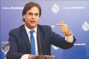  ??  ?? ELOGIO. “Lacalle sabe que la industria y las empresas privadas son las que hacen crecer a un país y él fomenta eso con dichos y acciones”, asegura Rattazzi.