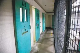  ?? NELVIN C. CEPEDA U-T ?? The county has intentiona­lly released some jail prisoners to open up beds for inmates who will need to be quarantine­d for COVID-19 reasons.