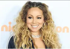  ?? JORDAN STRAUSS/THE ASSOCIATED PRESS ?? Pop superstar Mariah Carey has opened up about her struggles with her mental health.