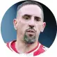  ?? BARTOLETTI ?? Franck Ribery, 37 anni, corre verso Udine