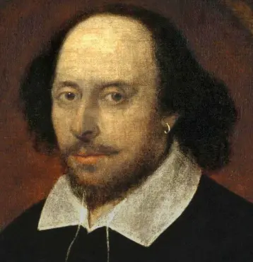  ??  ?? SECRET: Shakespear­e is said to have made veiled pro-Catholic references in an early poem