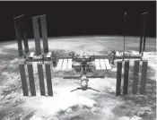  ?? NASA 2011 ?? The head of Russia’s space program says Western sanctions will put the Internatio­nal Space Station at risk.