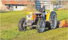  ?? FOTO: PRIVAT ?? Landwirtsc­haftliche Arbeiten gehören in Kürnbach dazu.