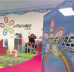  ??  ?? The gym-based crèche Little Vibes has opened in Ynysybwl