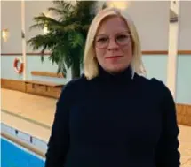  ?? SVÅRT. FOTO: JOHANNA KÄMPE ?? Karin Ernlund (C) tror inte att de 27 nya anläggning­ar som behövs är klara innan 2030.