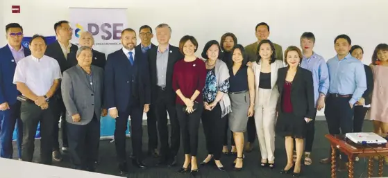  ??  ?? The UPSEAA holds an Economic Briefing at the Philippine Stock Exchange (PSE) on March 29, 2019.