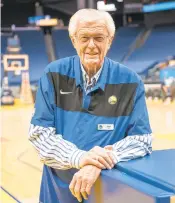  ?? YORK TIMES
IAN C BATES/THE NEW ?? Fred Kast is retiring as the Golden State Warriors’ official scorekeepe­r after 57 years in his role.