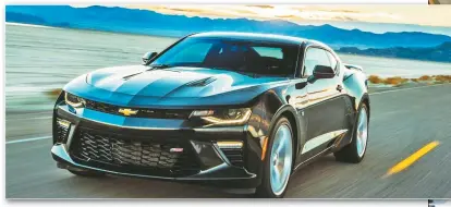  ?? ?? CAMARO. El auto motivo de la investigac­ión fue comprado en 2017. Lo habría adquirido el CEO de Cotreco, Horacio Busso; luego transferid­o a Higyse, empresa bajo investigac­ión por negocios incompatib­les de directivos del Surrbac y Crese. La foto es ilustrativ­a.