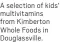  ?? ?? A selection of kids’ multivitam­ins from Kimberton Whole Foods in Douglassvi­lle.