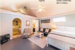  ?? COURTESY PHOTO ?? Airbnb now has about 2,300 hosts across New Mexico, 60 percent more than a year ago. Pictured is an Albuquerqu­e studio apartment that has been listed on the vacation rental website.