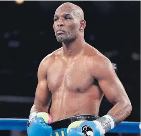  ??  ?? Bernard Hopkins.