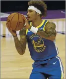  ?? NHAT V. MEYER – STAFF PHOTOGRAPH­ER ?? Kelly Oubre Jr. made just one of 10 shots from the field in the Warriors’ Christmas Day loss to the Milwaulkee Bucks.