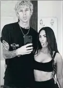  ?? INSTAGRAM ?? Machine Gun Kelly i Megan Fox